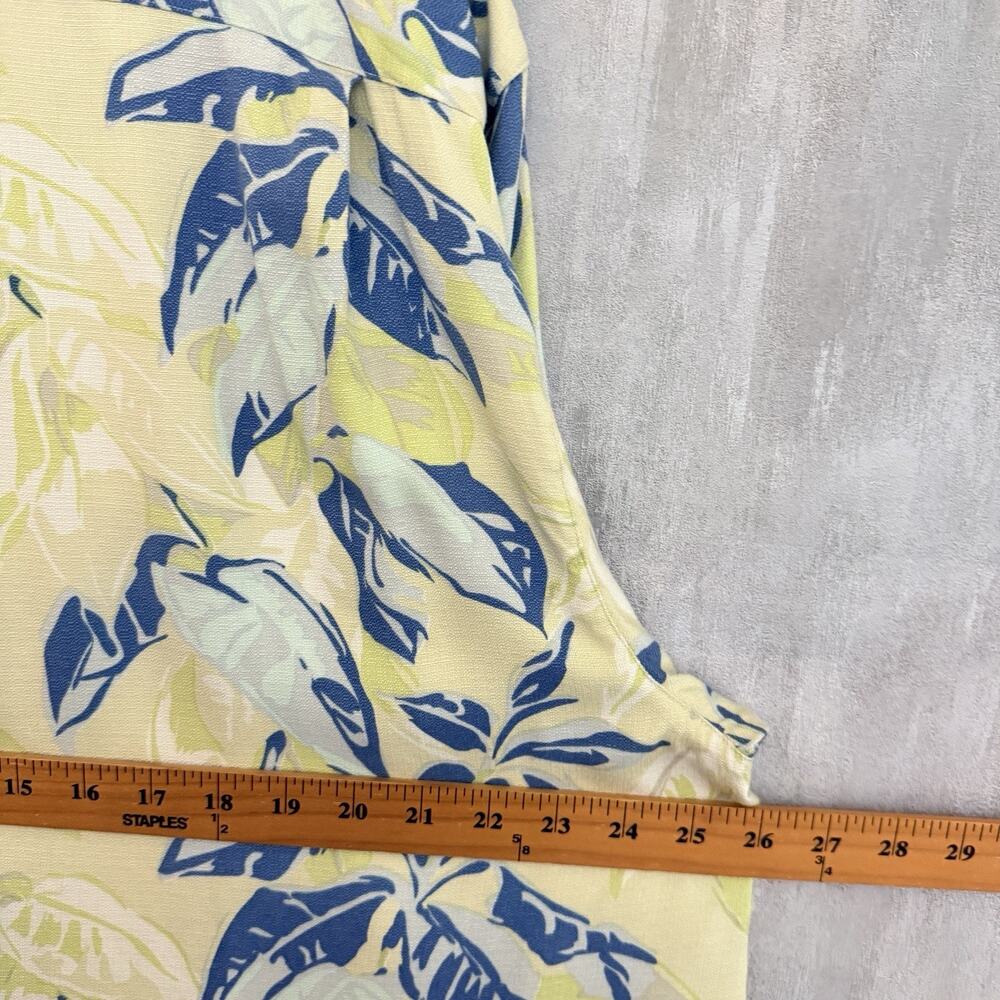 Nat Nast Luxury Originals Hawaiian Shirt Mens Size XL Silk Blend Button Up Camp - Picture 8 of 9